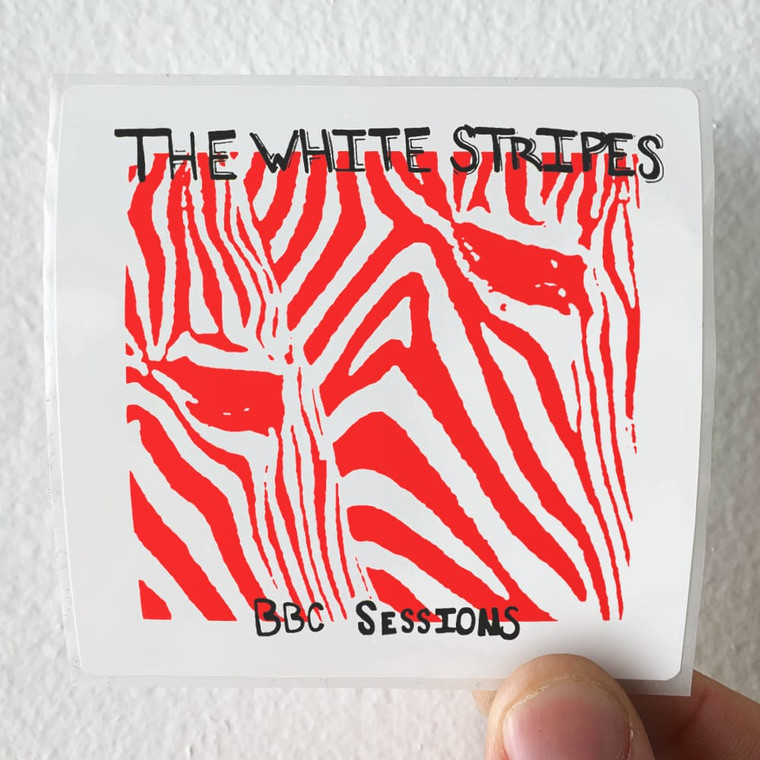 The White Stripes Bbc Sessions 2 Album Cover Sticker