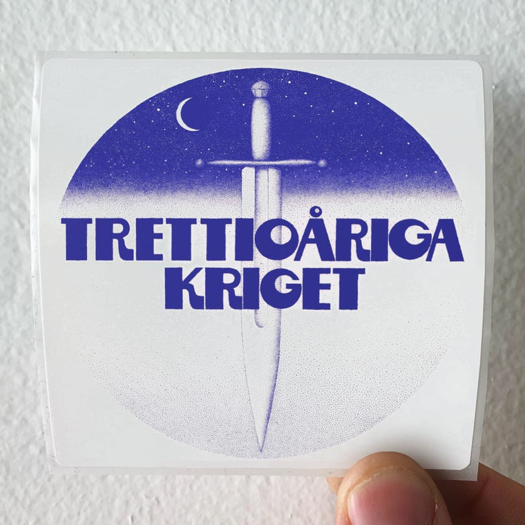 Trettioariga Kriget Trettioriga Kriget Album Cover Sticker