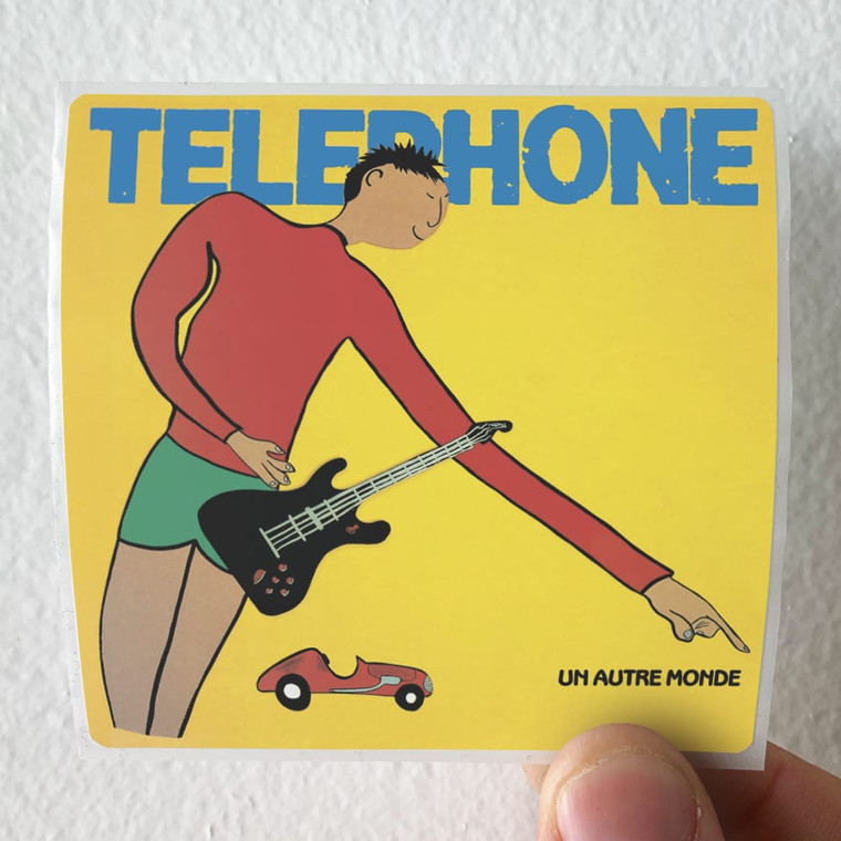 Telephone Un Autre Monde Album Cover Sticker