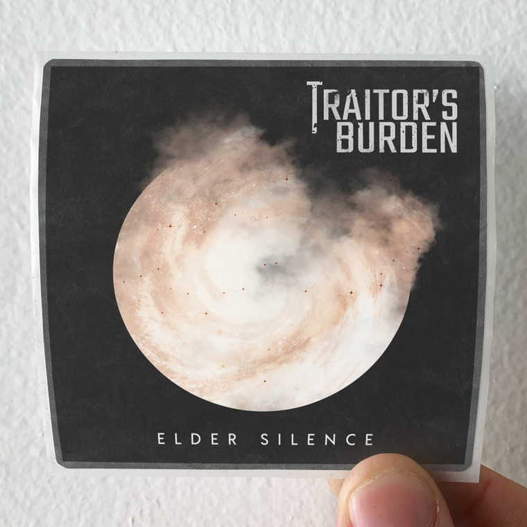 Traitors Burden Elder Silence Album Cover Sticker