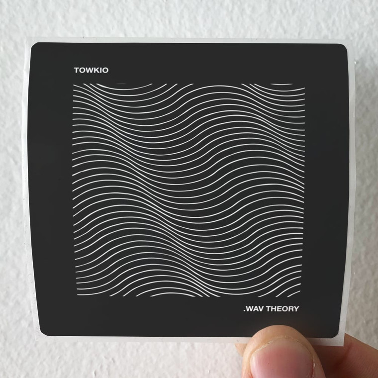 Towkio Wav Theory Album Cover Sticker