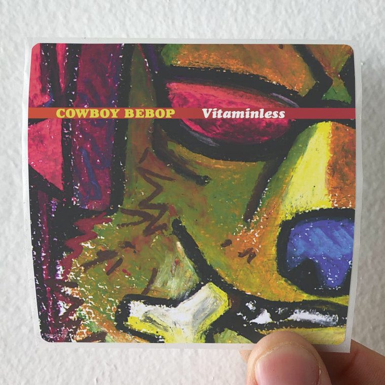 The Seatbelts Cowboy Bebop Vitaminless Album Cover Sticker