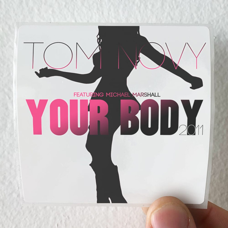 Tom Novy Your Body Album Cover Sticker