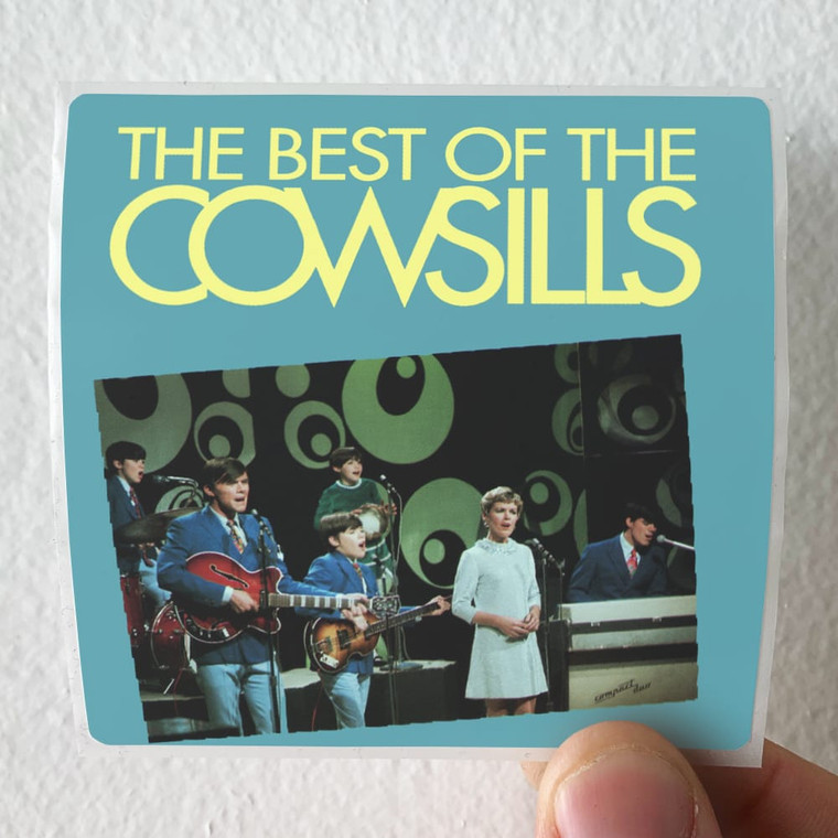 The Cowsills The Best Of The Cowsills 1 Album Cover Sticker The Cowsills The Best Of The Cowsills 1 Album Cover Sticker