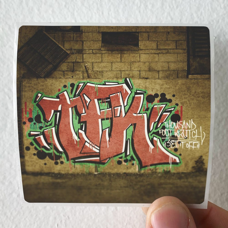 Thousand Foot Krutch Set It Off Album Cover Sticker