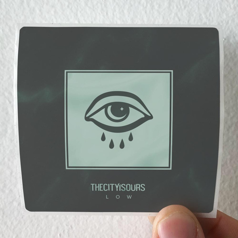 TheCityIsOurs Low Album Cover Sticker