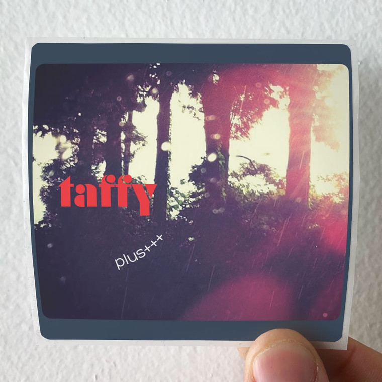Taffy Plus Album Cover Sticker