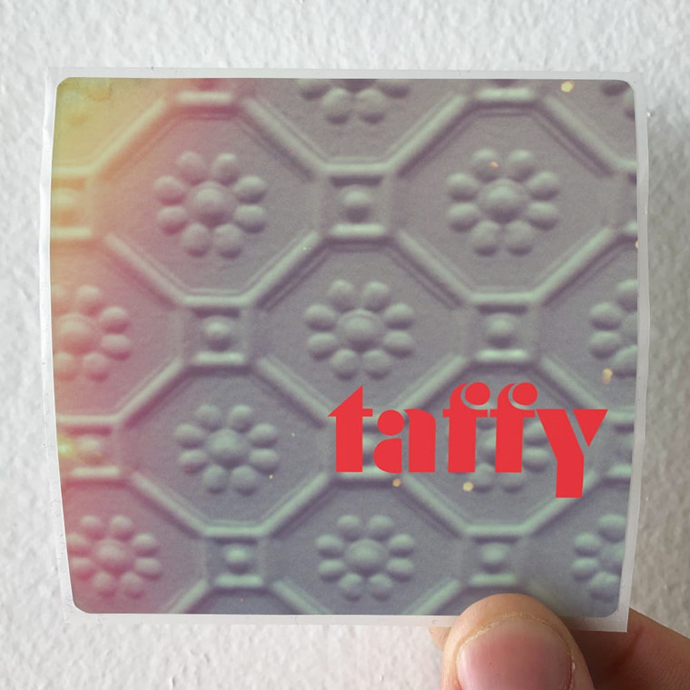 Taffy Flower Chain Album Cover Sticker