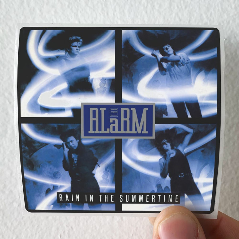 The Alarm Rain In The Summertime Album Cover Sticker