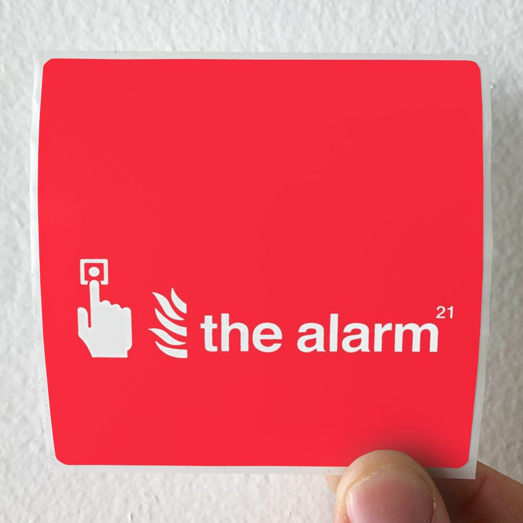 The Alarm 21 Album Cover Sticker