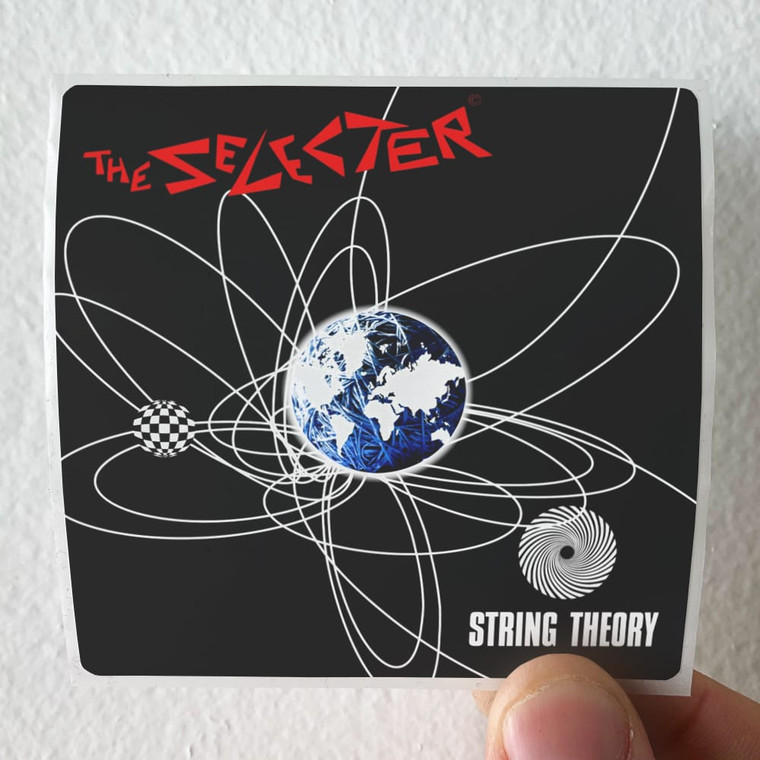 The Selecter String Theory Album Cover Sticker The Selecter String Theory Album Cover Sticker