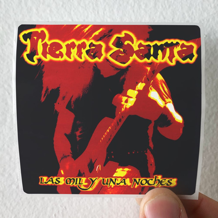 Tierra Santa Las Mil Y Una Noches Album Cover Sticker