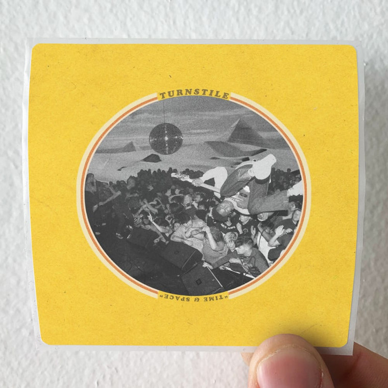 Turnstile Time Space Album Cover Sticker