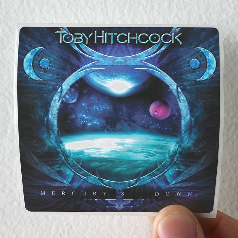 Toby Hitchcock Mercurys Down 1 Album Cover Sticker