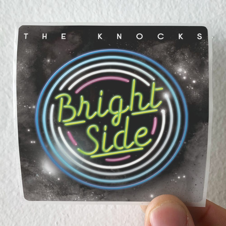 The Knocks Brightside Album Cover Sticker