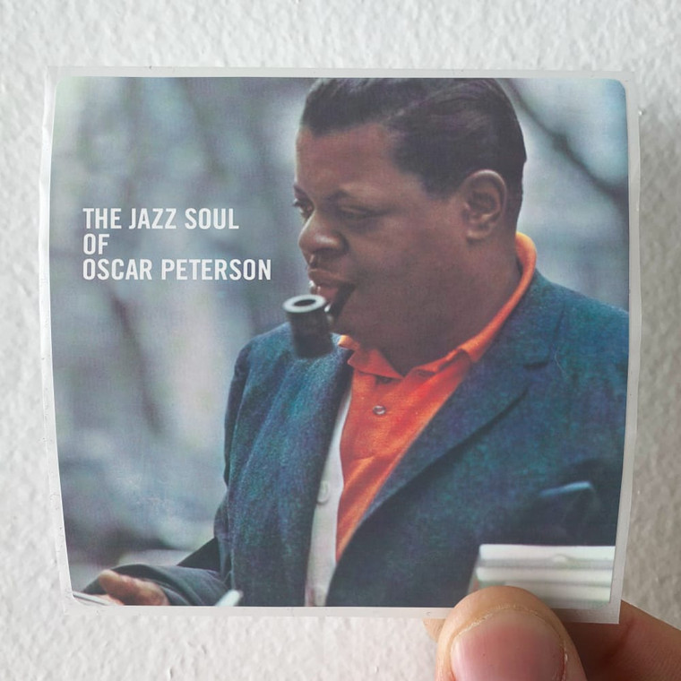 The Oscar Peterson Trio The Jazz Soul Of Oscar Peterson Affinity Album Cover Sticker