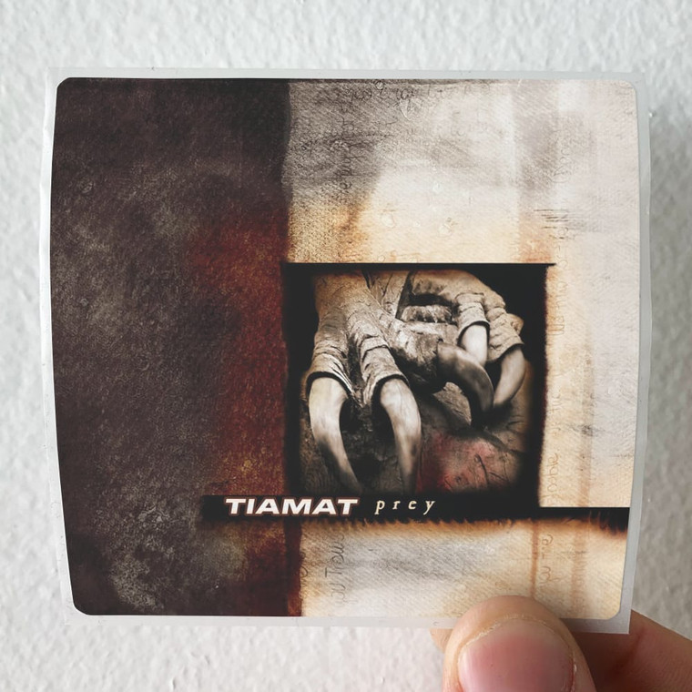 Tiamat Prey Album Cover Sticker