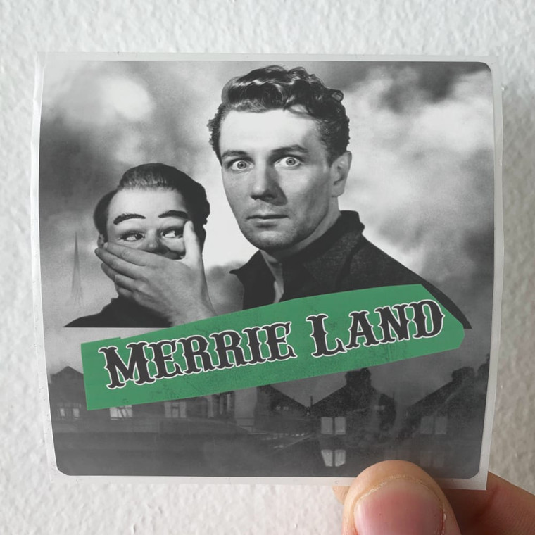 The Good The Bad and The Queen Merrie Land Album Cover Sticker