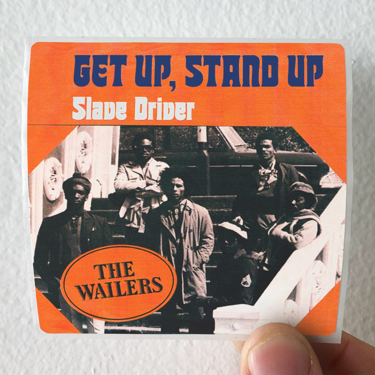 The Wailers Get Up Stand Up Album Cover Sticker