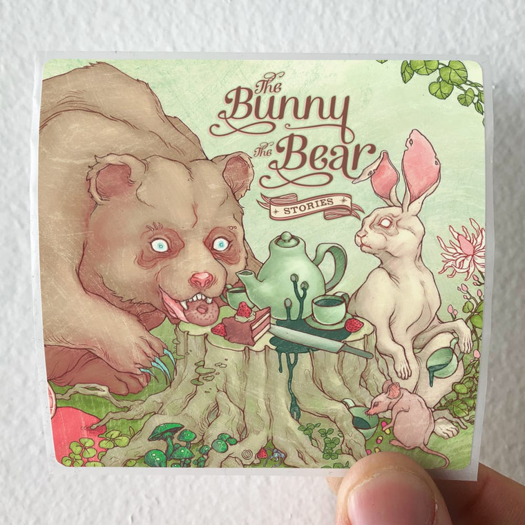 The Bunny The Bear Stories Album Cover Sticker