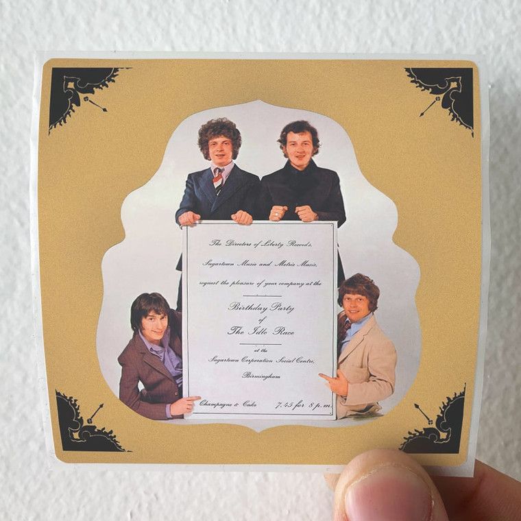 The Idle Race The Birthday Party Album Cover Sticker