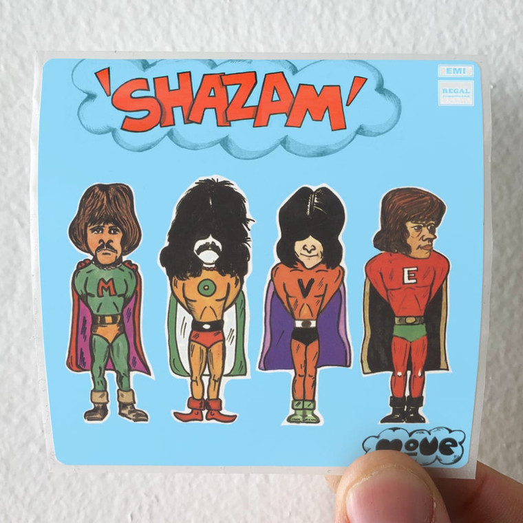 The Move Shazam Move Album Cover Sticker