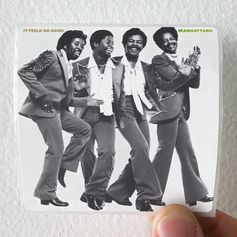 The Manhattans It Feels So Good Album Cover Sticker The Manhattans It Feels So Good Album Cover Sticker