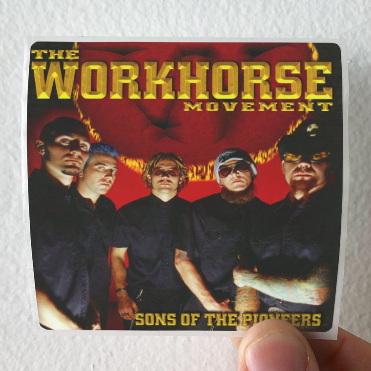 The Workhorse Movement Sons Of The Pioneers Album Cover Sticker