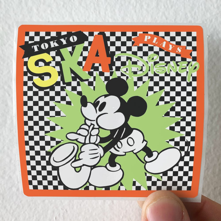 Tokyo Ska Paradise Orchestra Tokyo Ska Plays Disney Album Cover Sticker