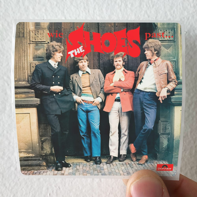 The Shoes Wie The Shoes Past Album Cover Sticker