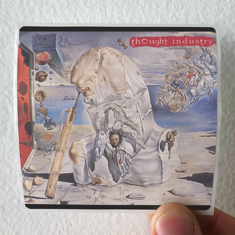 Thought Industry Mods Carve The Pig Assassins Toads And Gods Flesh Album Cover Sticker