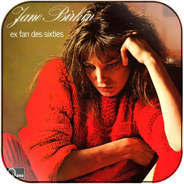 Jane Birkin Je Taime Moi Non Plus Album Cover Sticker Album Cover Sticker