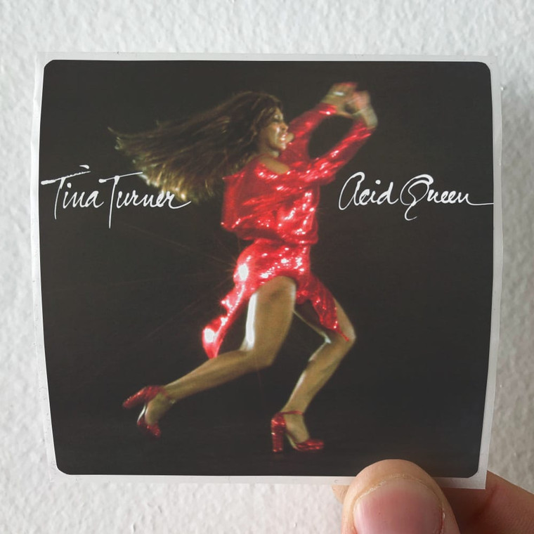 Tina Turner Acid Queen Album Cover Sticker