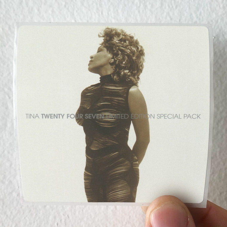 Tina Turner Twenty Four Seven Album Cover Sticker