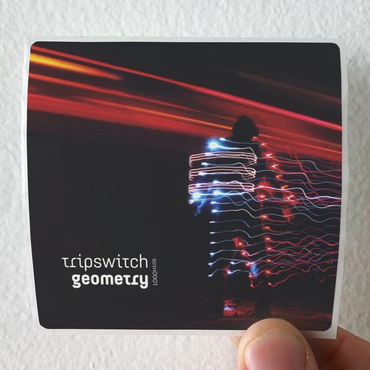 Tripswitch Geometry Album Cover Sticker