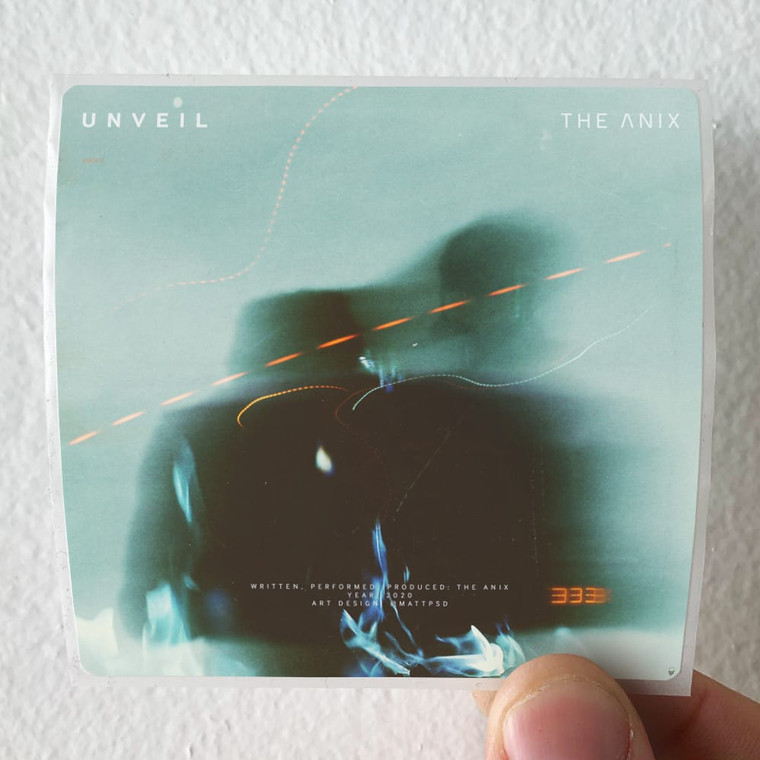 The Anix Unveil Album Cover Sticker