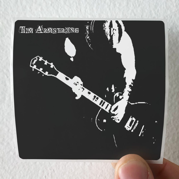 Tim Armstrong A Poets Life Album Cover Sticker