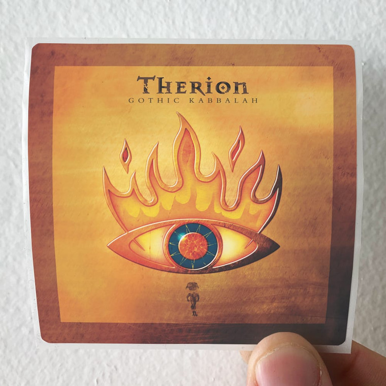 Therion Gothic Kabbalah Album Cover Sticker