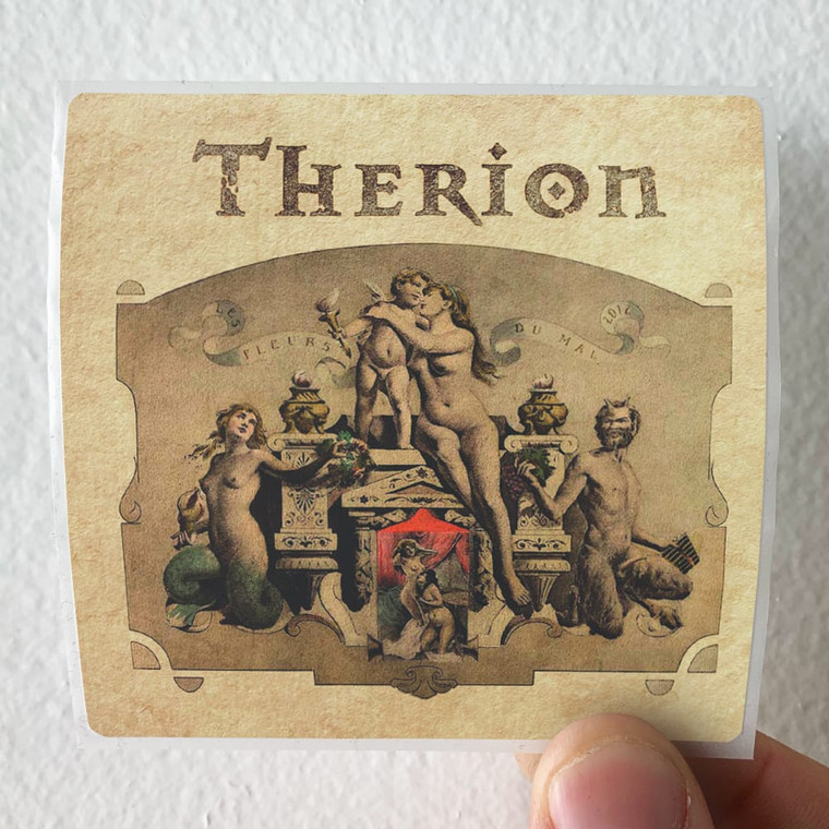 Therion Les Fleurs Du Mal 1 Album Cover Sticker