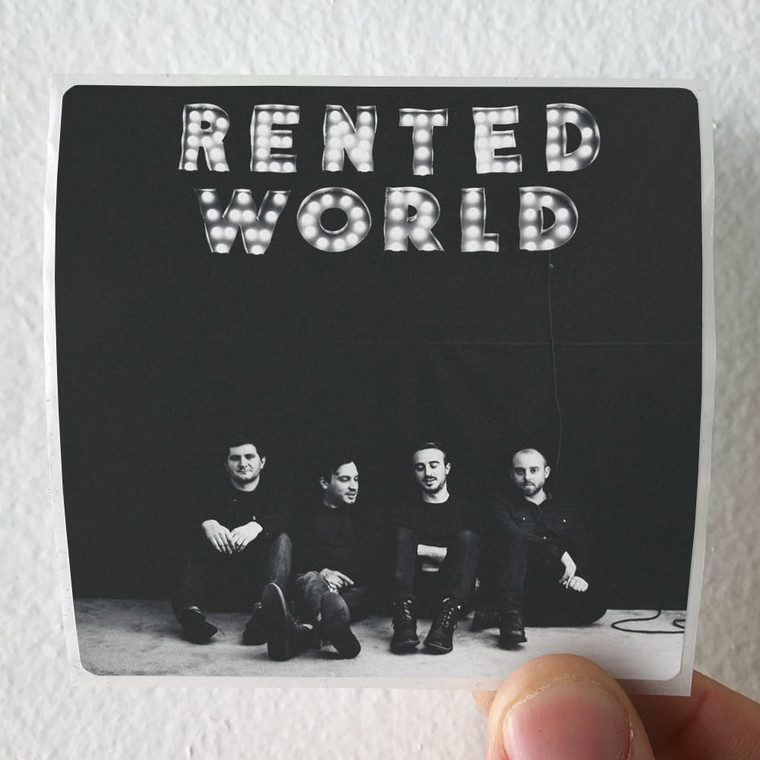 The Menzingers Rented World Album Cover Sticker