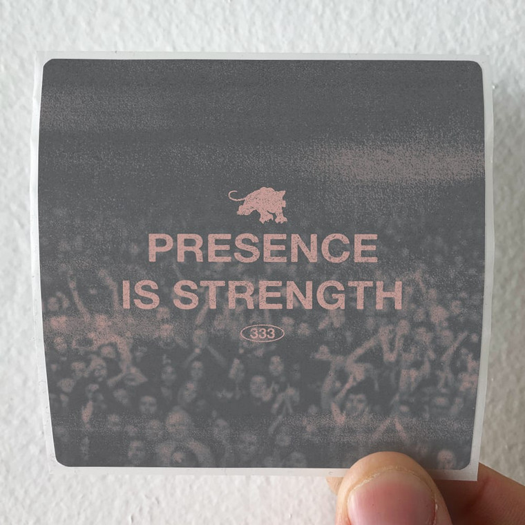 THE FEVER 333 Presence Is Strength Album Cover Sticker