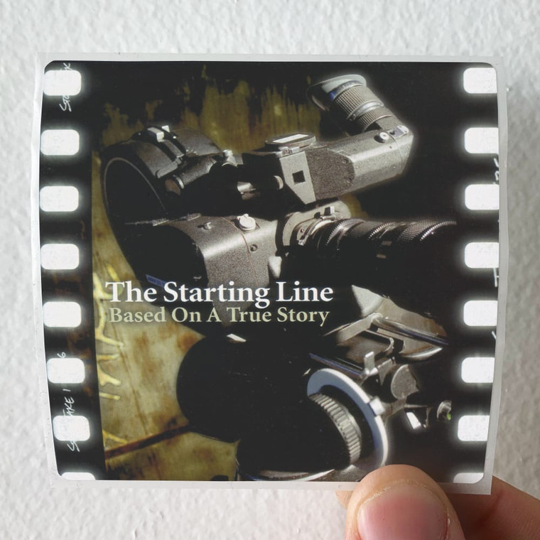 The Starting Line Based On A True Story Album Cover Sticker