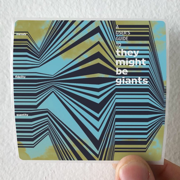 They Might Be Giants A Users Guide To They Might Be Giants Album Cover Sticker
