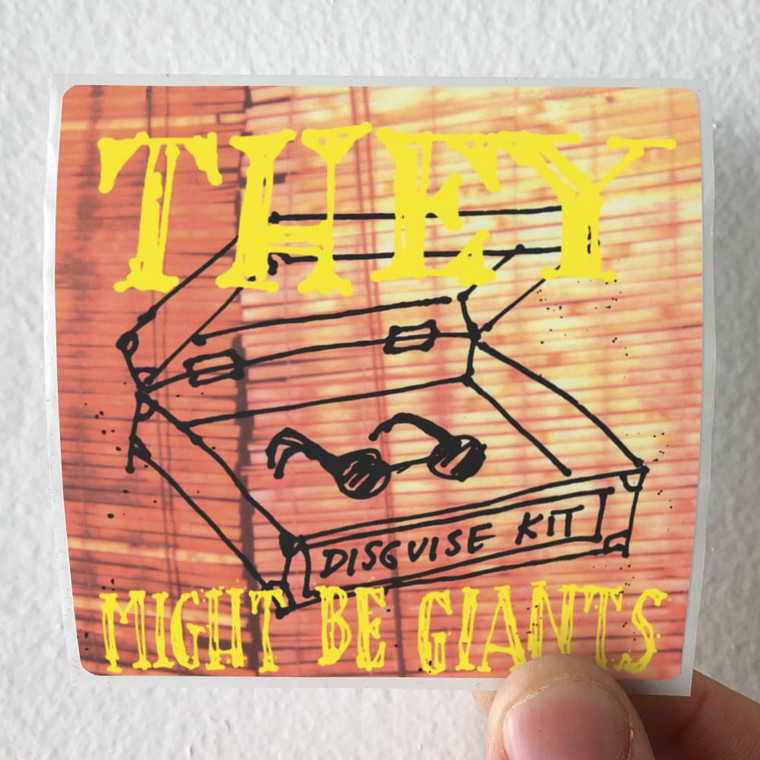 They Might Be Giants Working Undercover For The Man Album Cover Sticker