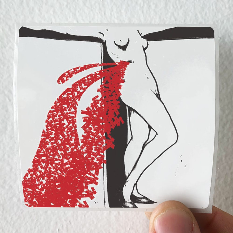 The Distillers Coral Fang 1 Album Cover Sticker