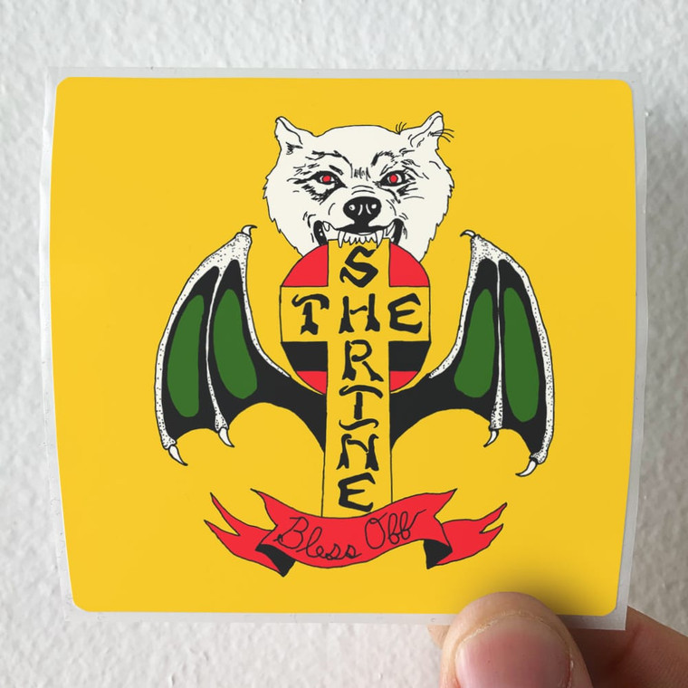 The Shrine Bless Off 1 Album Cover Sticker