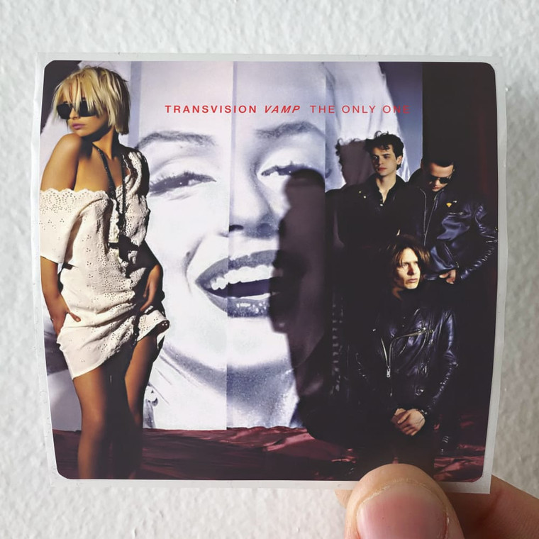 Transvision Vamp The Only One Album Cover Sticker