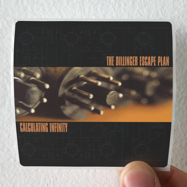 The Dillinger Escape Plan Calculating Infinity Album Cover Sticker