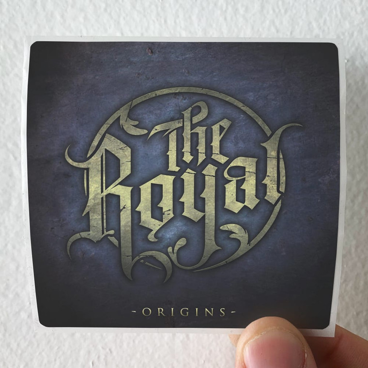 The Royal Origins Ep Album Cover Sticker