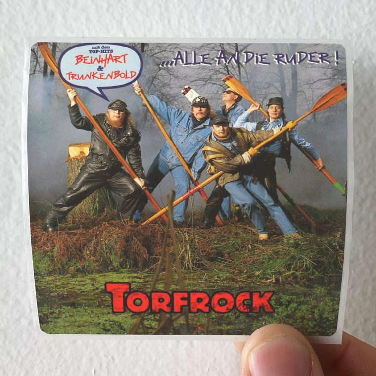 Torfrock  Alle An Die Ruder Album Cover Sticker